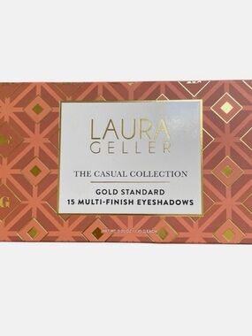 Laura Geller Gold Standard 15-Color Eyeshadow Palette - Neutrals  & Gold